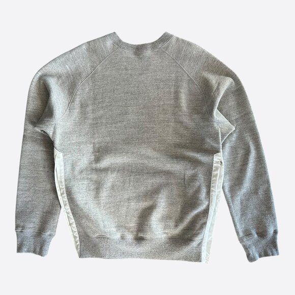 Dior Sacai Grey Embroidered Patch Sweater - Picture 2 of 6